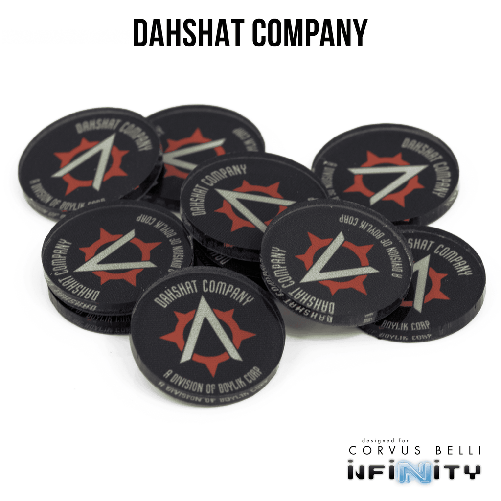 N4 Faction Markers - Dahshat Company / 25mm / Single