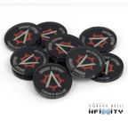 Full Color Infinity Faction Markers, 25mm (Bag of 10) - Dashat Company / 25mm
