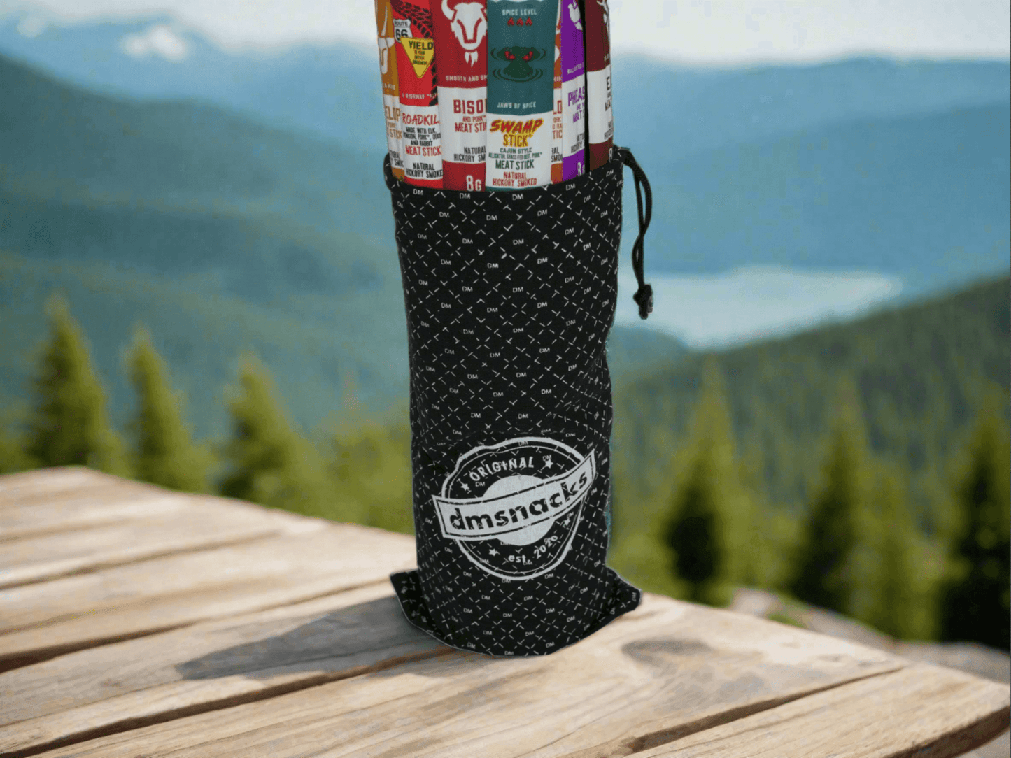 Exotic Meat Sticks Bag – 14 Wild Jerky Snacks | Gourmet Gift with Gamey Flavors - 