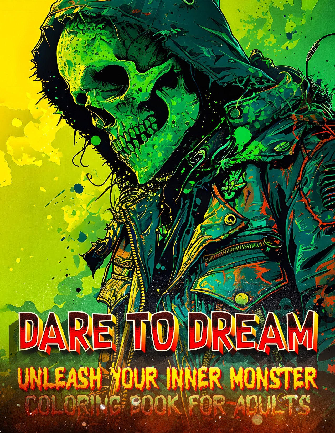 Dare to Dream: Beautiful Horror Coloring Book PDF