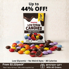 Low Glycemic Dark Chocolate Candies