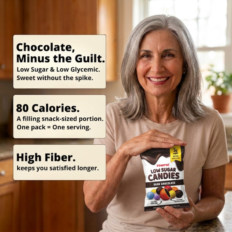Low Glycemic Dark Chocolate Candies