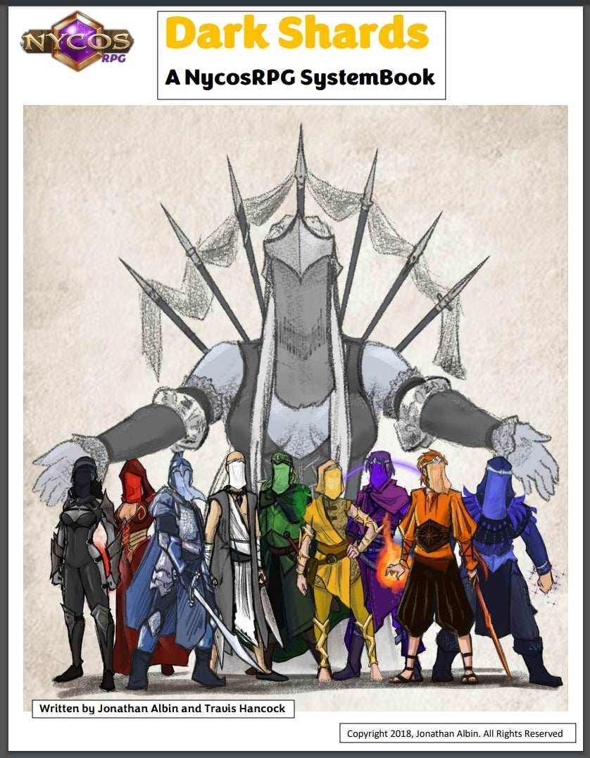 NycosRPG Dark Shards First Edition - 