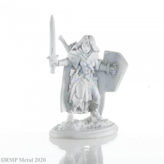 Dark Heaven Legends: Aeowyn Silverwood Human Fighter - 