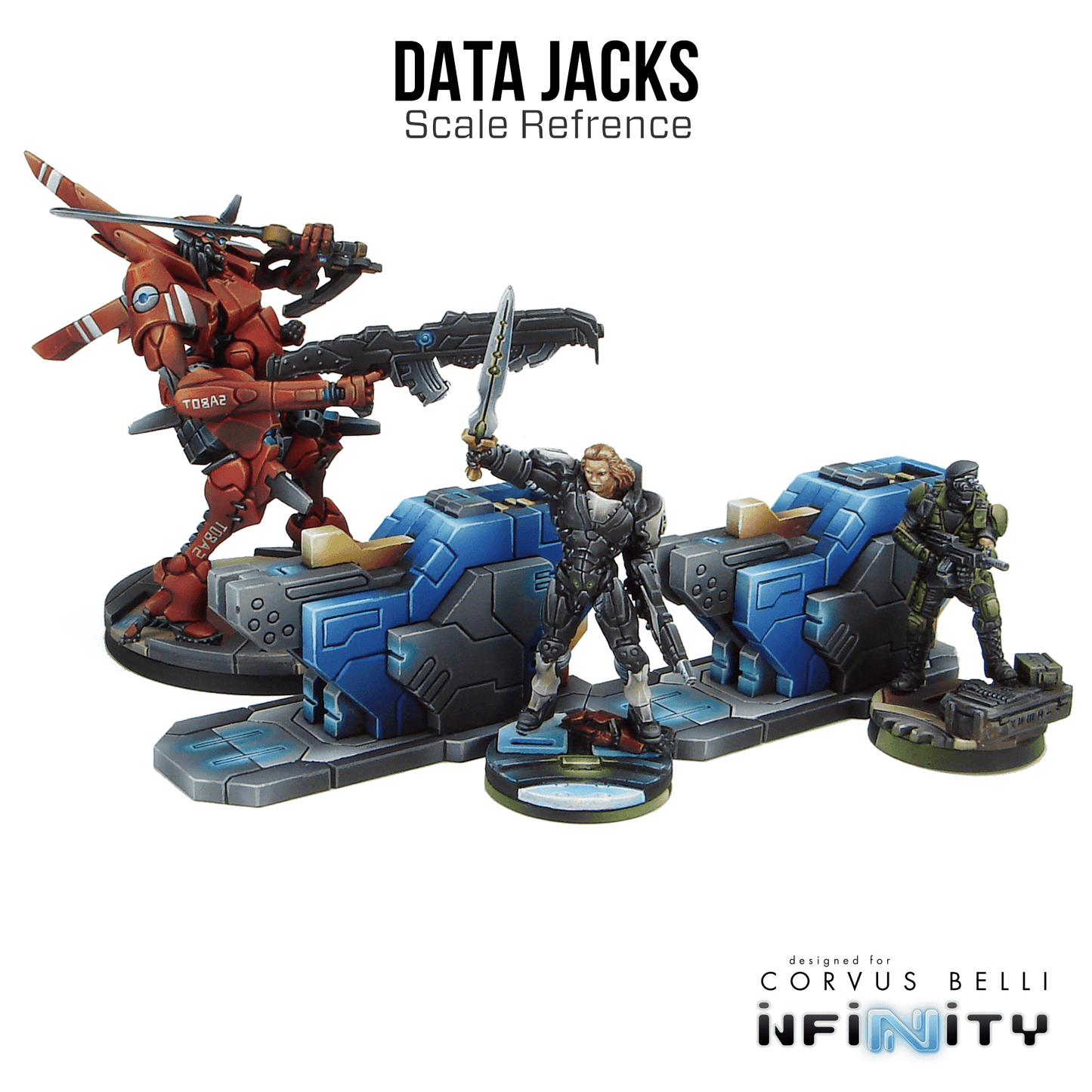 Kapsulo Data Jacks - 4 Pack