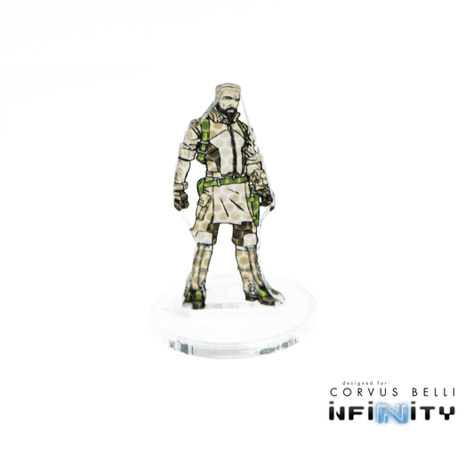 Infinity 3D Markers: Daylami (25mm Camo) - A