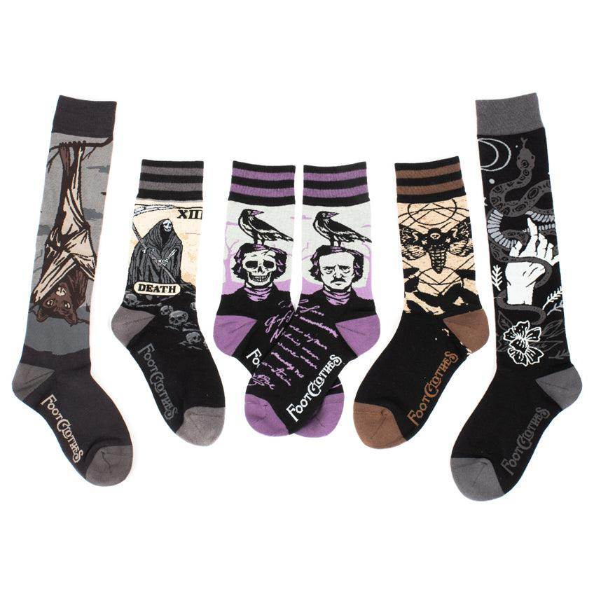 Dark Soles Goth Sock Pack | 5 Designs - 