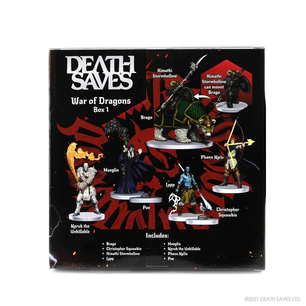 Death Saves: War of Dragons Box Set 1 - 