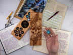 Death Head Moth | Engraved Dual Hex Dice Vault