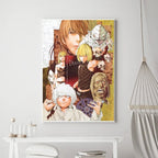 Death Note Anime Poster Prints Wall Art, Painting Bedroom Living Room Wall Bar Restaurant Decor