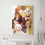 Death Note Anime Poster Prints Wall Art, Painting Bedroom Living Room Wall Bar Restaurant Decor