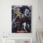 Death Note Anime Poster Prints Wall Art, Painting Bedroom Living Room Wall Bar Restaurant Decor
