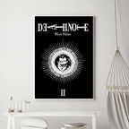 Death Note Anime Poster Prints Wall Art, Painting Bedroom Living Room Wall Bar Restaurant Decor