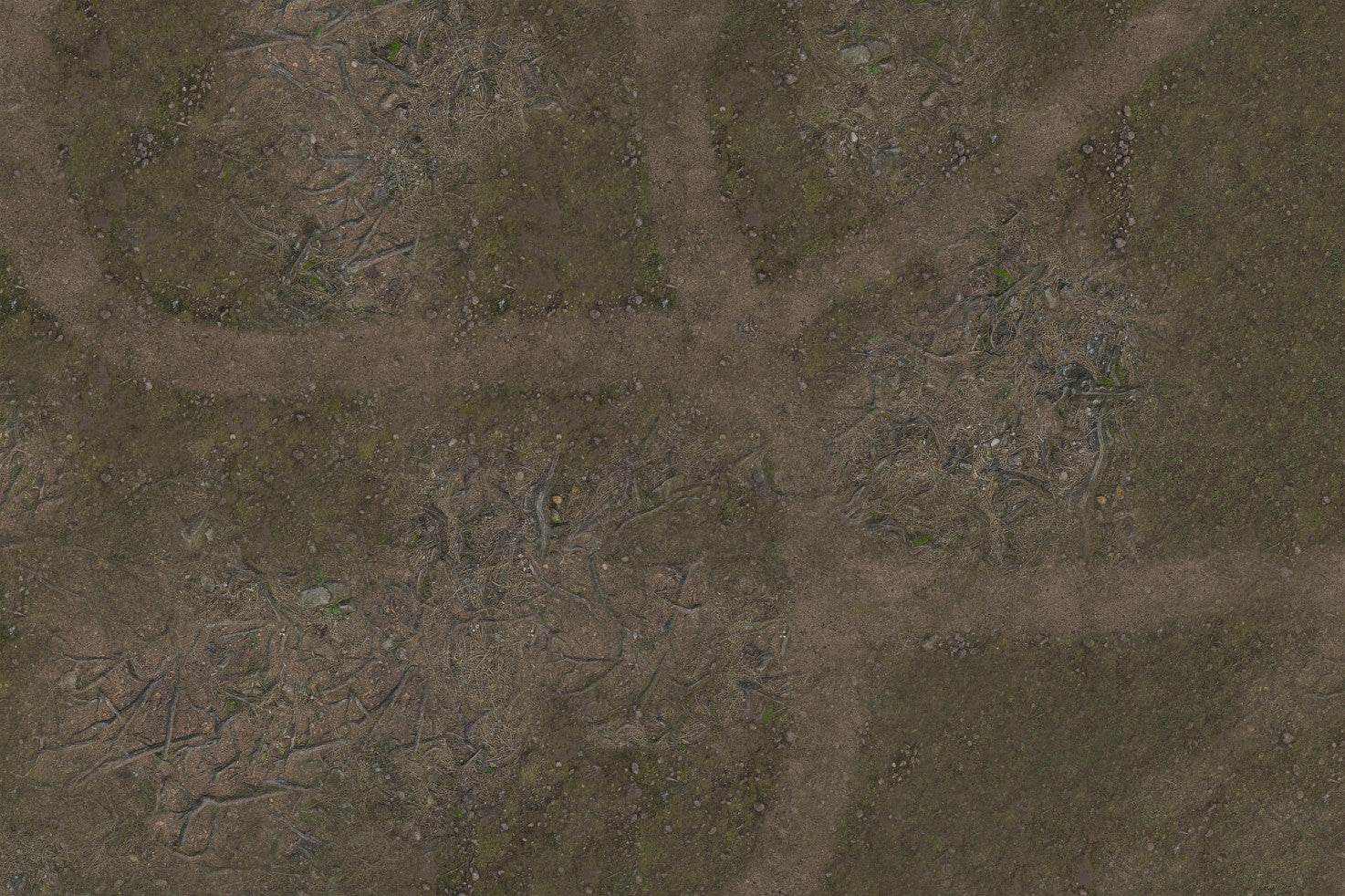 Deep Forest - Neoprene Battle Mat - Warhammer, AoS, 40K, Kill Team, MCP, Shatterpoint, Legion, More - 44x60