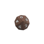 Deku Seed- 7 Piece DnD Dice Set | Wood RPG Gaming Dice - 