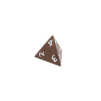 Deku Seed- 7 Piece DnD Dice Set | Wood RPG Gaming Dice - 