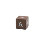 Deku Seed- 7 Piece DnD Dice Set | Wood RPG Gaming Dice - 