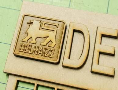 15mm Delhaize Grocery Supermarket (MDF) - 15MMDF403 - 