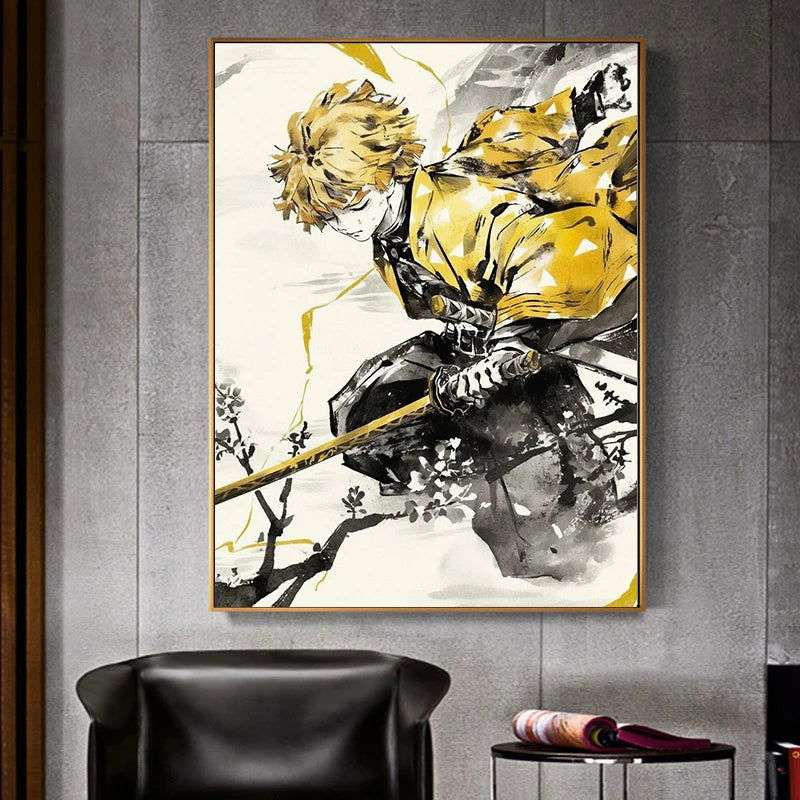 Demon Slayer Diamond Painting Kit Mosaic, Kimetsu no Yaiba Artist DIY Kit Home Decoration Picture Wall Art