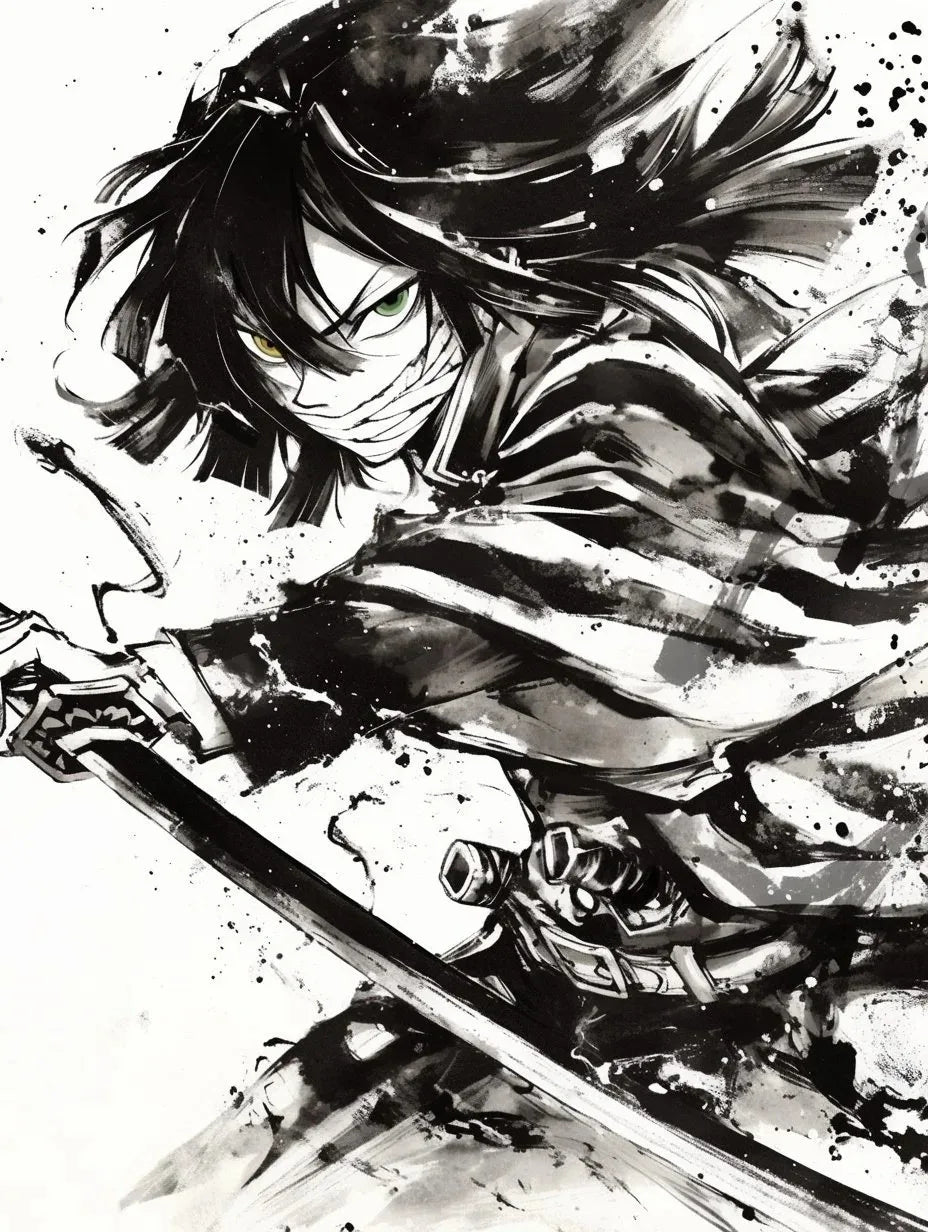 Demon Slayer Diamond Painting Kit Mosaic, Kimetsu no Yaiba Artist DIY Kit Home Decoration Picture Wall Art