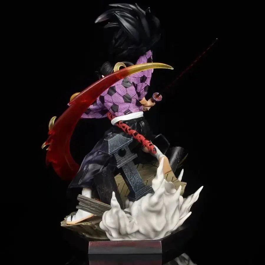 Demon Slayer Kokushibo Anime Action Figure Model Statue Figurine Attack Posture 28 CM