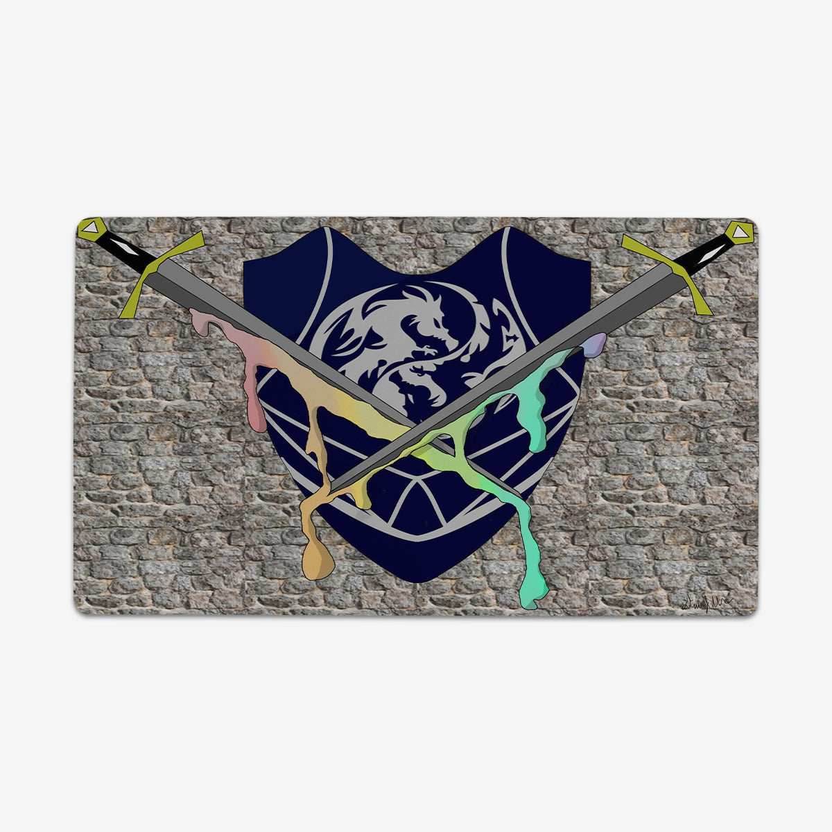 Dragon Swords Playmat - Plain