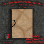 Desert Paths - Neoprene Battle Mat - Warhammer, AoS, 40K, Kill Team, MCP, Shatterpoint, Legion, More