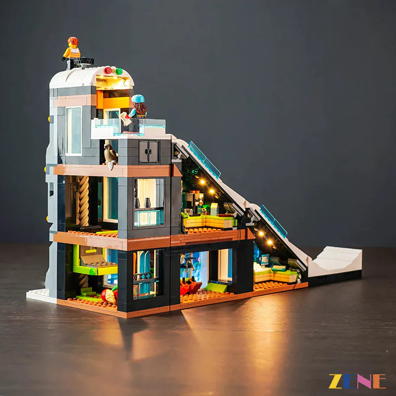 Light Kit for LEGO Ski and Climbing Center #60366