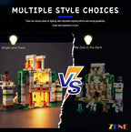 The LEGO Iron Golem Fortress #21250 Light Kit