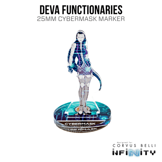 Infinity 3D Markers: Deva Functionaries (25mm Cybermask) - A