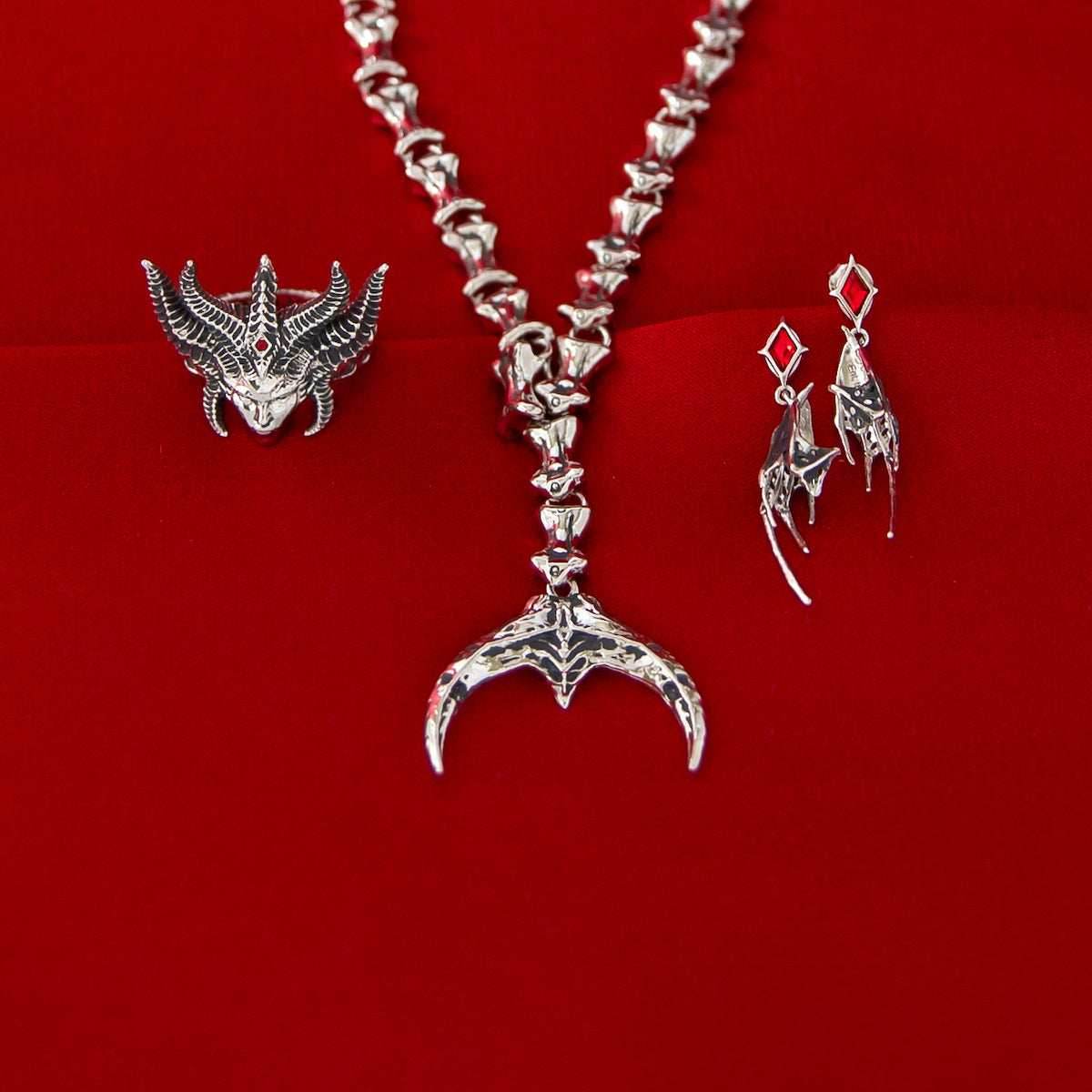 Diablo IV X RockLove Lilith Earrings - 