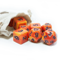 Humblewood: Alderheart Ember Dice and Pouch - 