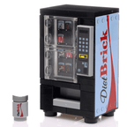 Diet Brick - B3 Customs Soda Vending Machine made using LEGO parts - 