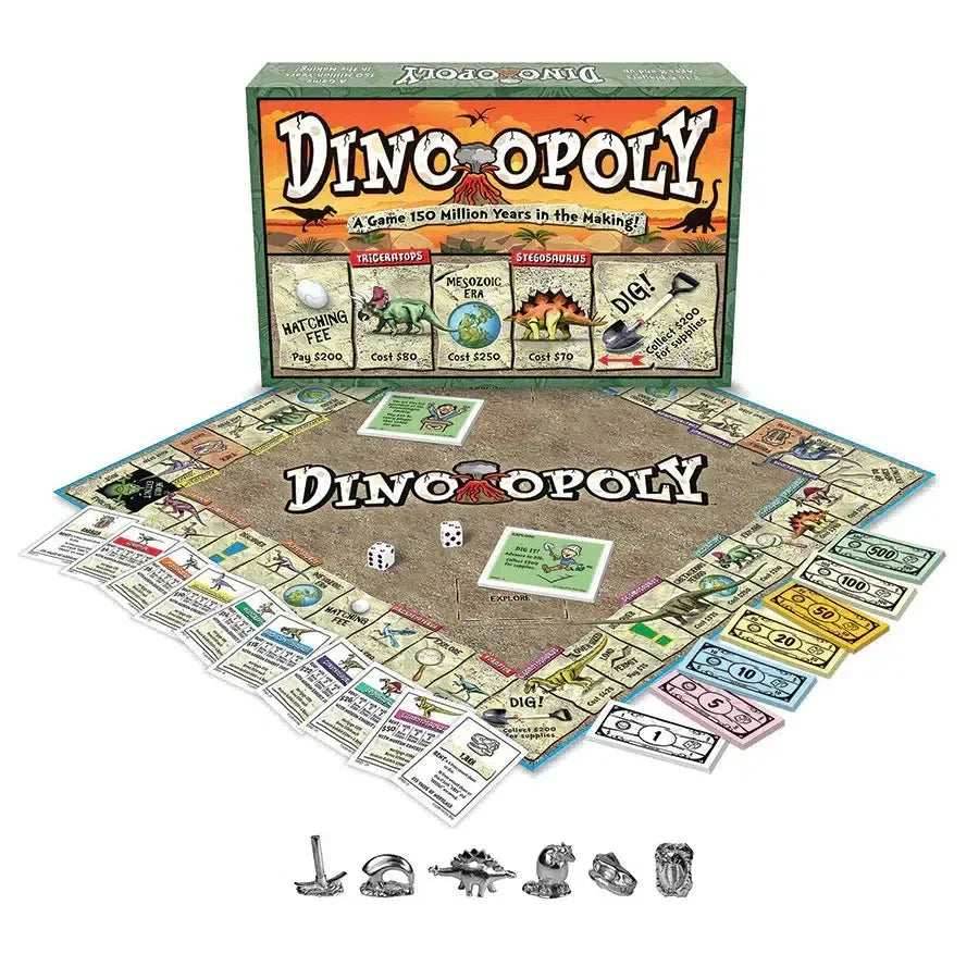 Dino-Opoly Board Game Outset - 