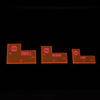 Direct Hit Blast Keys - Fluorescent Red