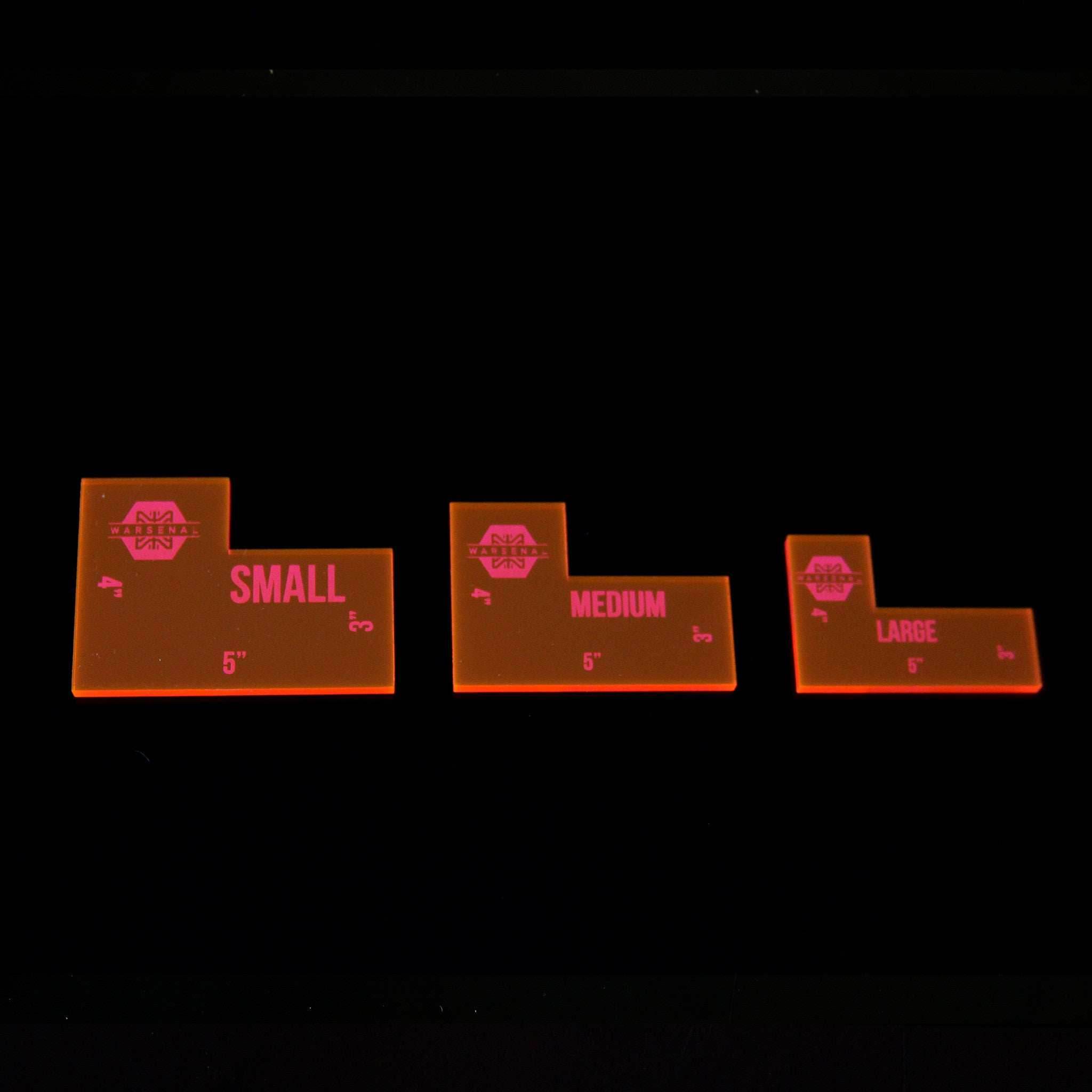 Direct Hit Blast Keys - Fluorescent Red