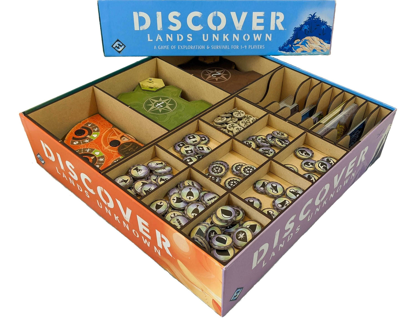 Discover Board Game Organizer Insert - 