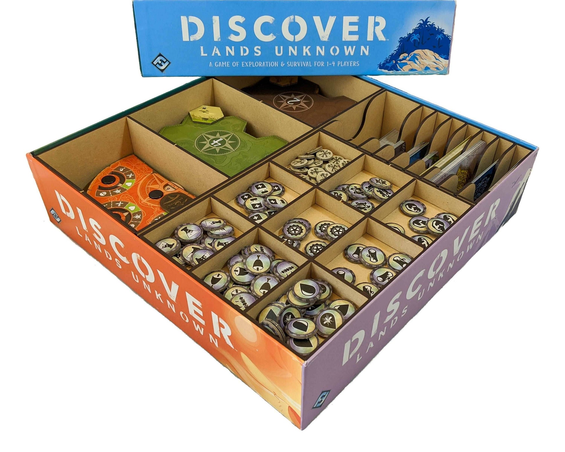Discover Board Game Organizer Insert - 