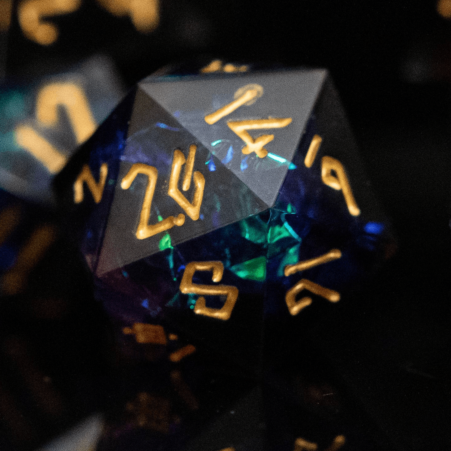 Disenchanted Sharp-Edged Resin Dice Set 'PRE-ORDER | SPRING EVENT DEAL' - 