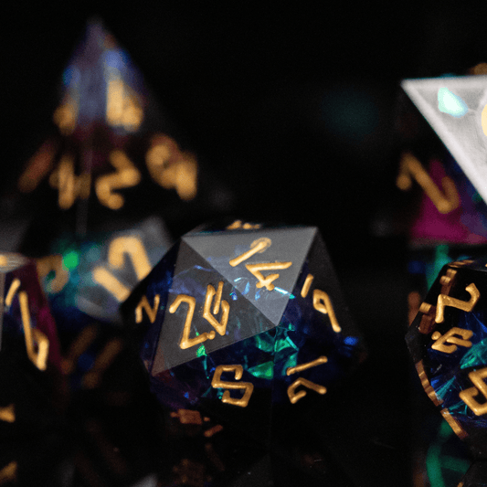 Disenchanted Sharp-Edged Resin Dice Set 'PRE-ORDER | SPRING EVENT DEAL' - 
