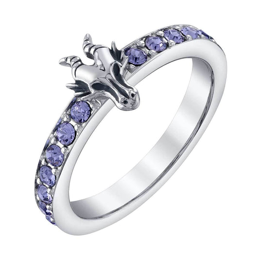 Disney X RockLove DISNEY SLEEPING BEAUTY Maleficent Iconic Villains Stacker Ring - Size 5