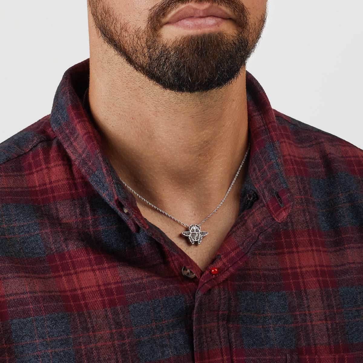 Disney X RockLove DISNEY ALADDIN Jafar Iconic Villains Necklace - 