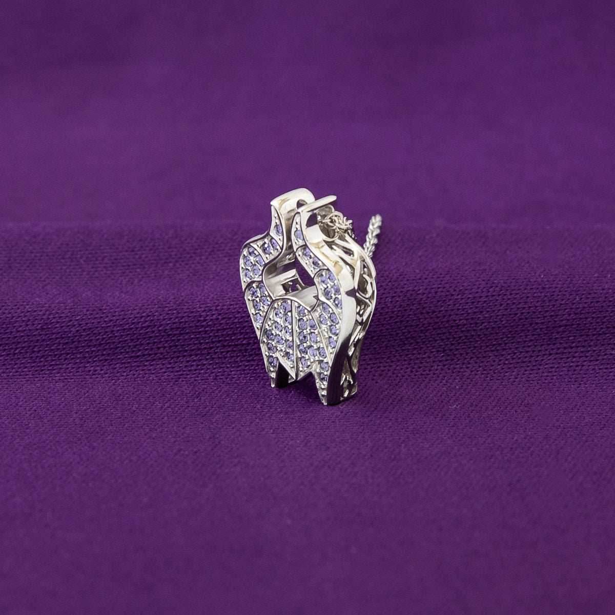 Disney X RockLove DISNEY SLEEPING BEAUTY Maleficent Iconic Villains Necklace - 