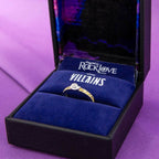 Disney X RockLove DISNEY THE LITTLE MERMAID Ursula Iconic Villains Stacker Ring - Size 5