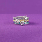 Disney X RockLove DISNEY HERCULES Hades Iconic Villains Stacker Ring - Size 5
