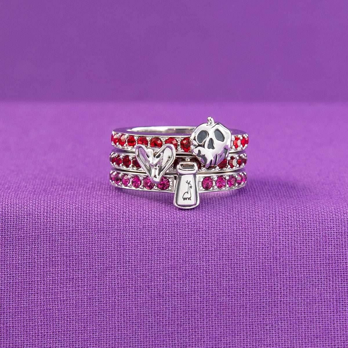 Disney X RockLove DISNEY THE EMPERORS NEW GROOVE Yzma Iconic Villains Stacker Ring - Size 5