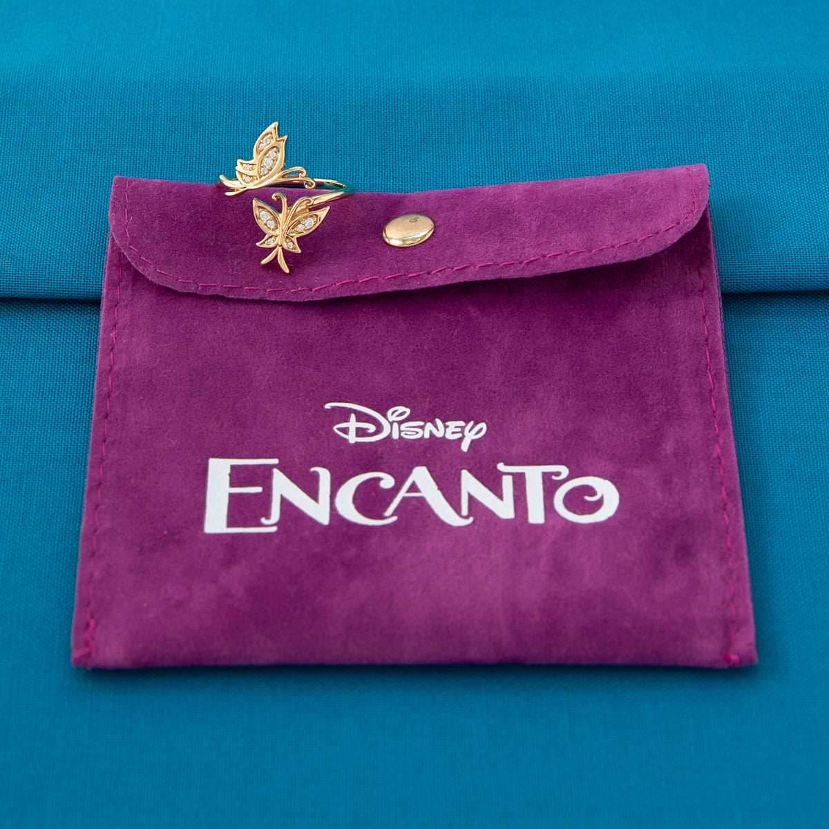 Disney X RockLove ENCANTO Mirabel Golden Butterfly Ring - Size 5