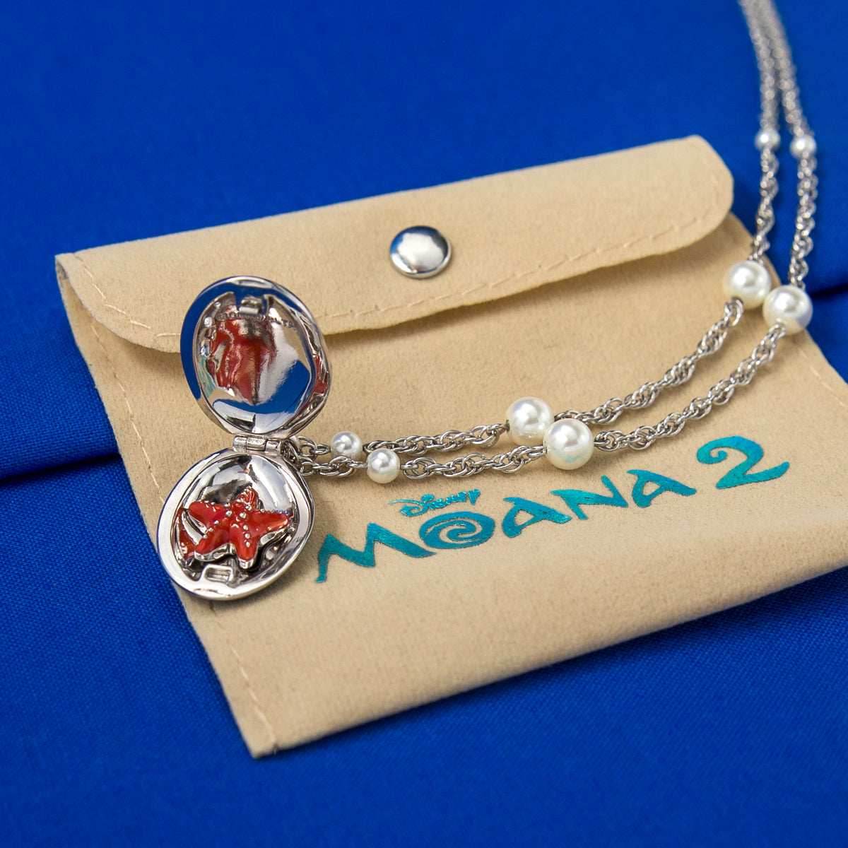 Disney X RockLove DISNEY MOANA 2 Sea Star Enameled Locket - 
