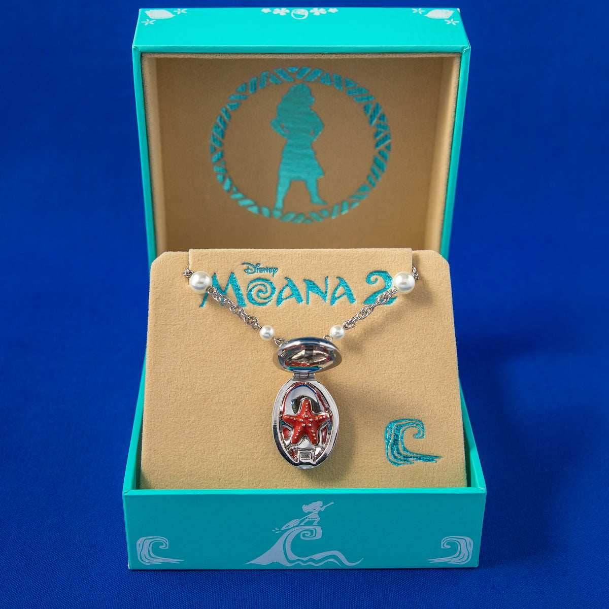 Disney X RockLove DISNEY MOANA 2 Sea Star Enameled Locket - 