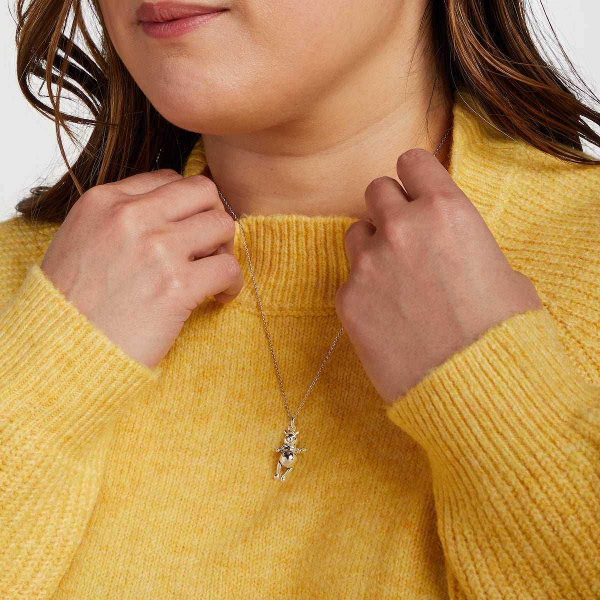 Disney X RockLove HUGGABLES Winnie the Pooh Necklace - 